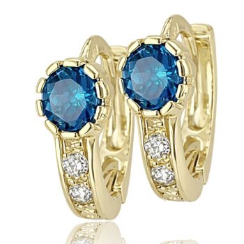 arany-baba-es-gyerek-fulbevalo (120) Arany baba fülbevaló kék cirkóniával