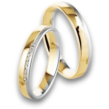 bicolor-arany-karikagyuru többszínű arany karikagyűrű