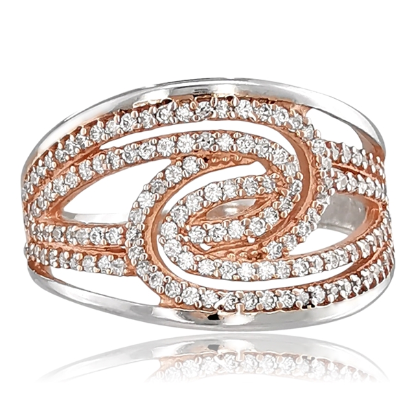 roze-arany-eljegyzesi-gyuru-13 Rozé arany gyűrű hullám motívummal