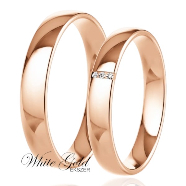 roze-arany-karikagyuru (104) Rozé arany karikagyűrű pár háromköves női gyűrűvel