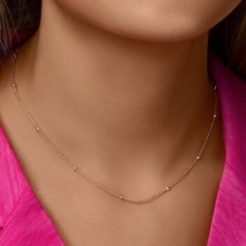 roze-arany-nyaklanc rozé arany nyaklánc