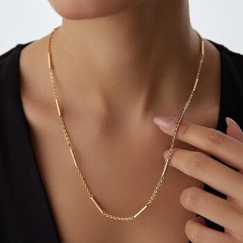 sarga-arany-nyaklanc sárga arany nyaklánc