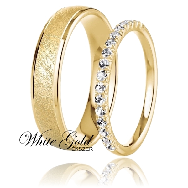 sarga_arany_karikagyuru_22 Sárga arany karikagyűrű pár