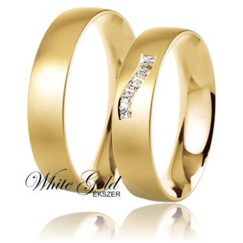sarga_arany_karikagyuru_26 Finom kidolgozású sárga arany karikagyűrű pár