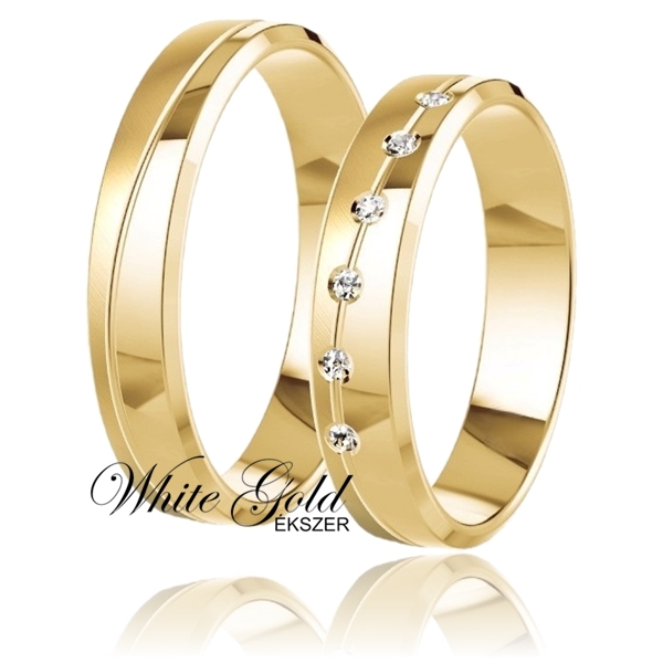 sarga_arany_karikagyuru_65 Sárga arany karikagyűrű pár