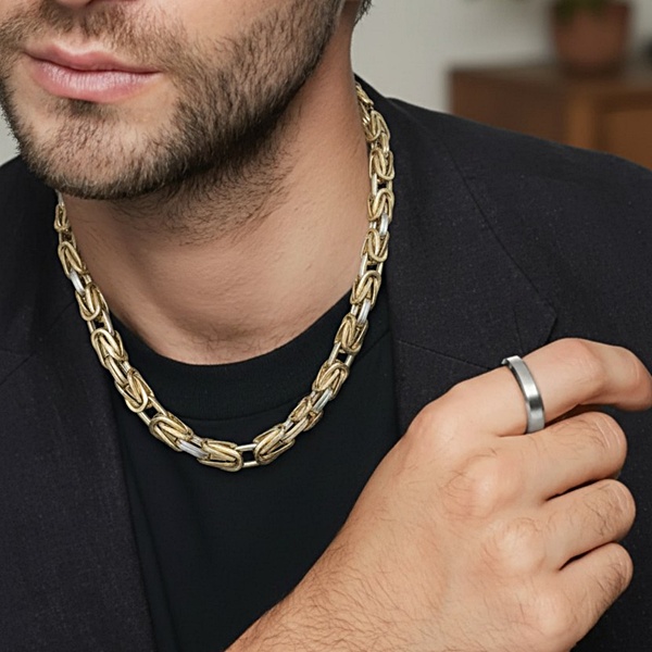 vastag arany kirány nyaklánc