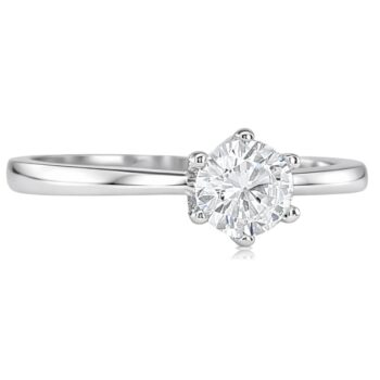 feher-arany-eljegyzesi-gyuru-6 Fehér arany eljegyzési gyűrű letisztult formával