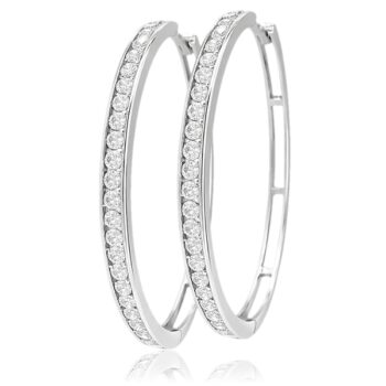 feher-arany-karika-fulbevalo-14 Fehér arany köves karika fülbevaló elegáns csillogással