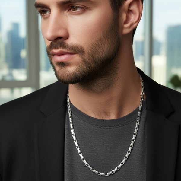 feher-arany-vastag-nyaklanc fehér arany nyaklánc