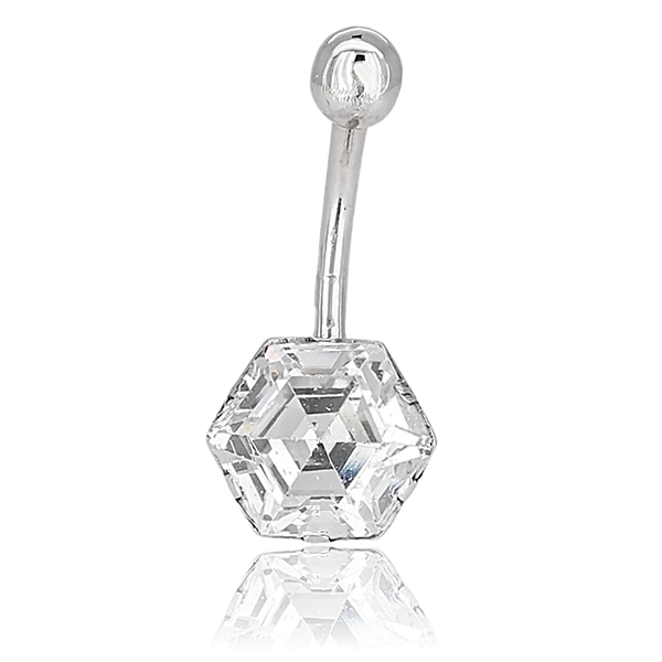 arany köldök piercig