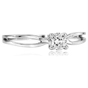 gyemant-gyuru-3 Gyémánt eljegyzési gyűrű nyitott sínkialakítással