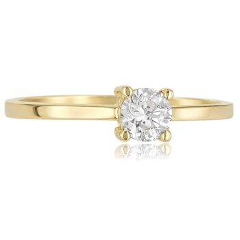 sarga-arany-gyemant-gyuru Sárga arany gyémánt eljegyzési gyűrű