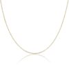 14-karatos-arany-nyaklanc-11 Vékony sárga arany anker nyaklánc