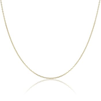 14-karatos-arany-nyaklanc-11 Vékony sárga arany anker nyaklánc