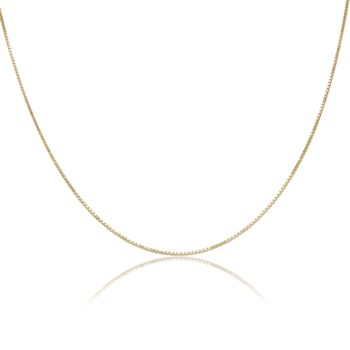 14-karatos-arany-nyaklanc-7-1 Sárga arany velencei kocka nyaklánc