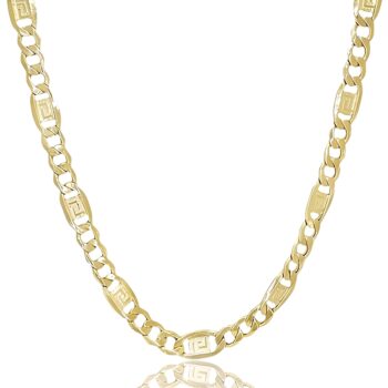 arany-14-karatos-nyaklanc (13) Sárga arany gilette nyaklánc