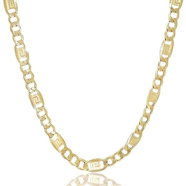 Sárga arany gilette nyaklánc