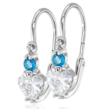 arany-baba-es-gyerek-fulbevalo-11 Fehér arany baba fülbevaló kék kővel