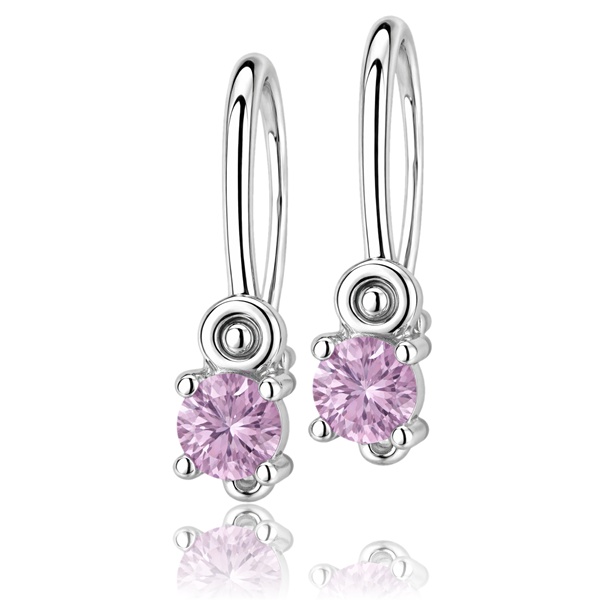 arany-baba-es-gyerek-fulbevalo-5 Elöl kapcsos fehér arany baba fülbevaló