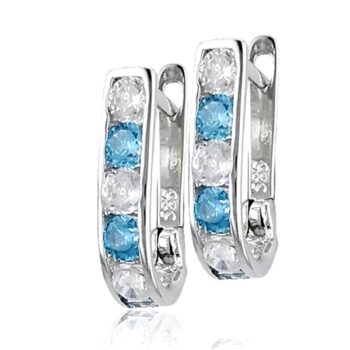 arany-baba-es-gyerek-fulbevalo-56 Fehér arany baba fülbevaló kék kővel