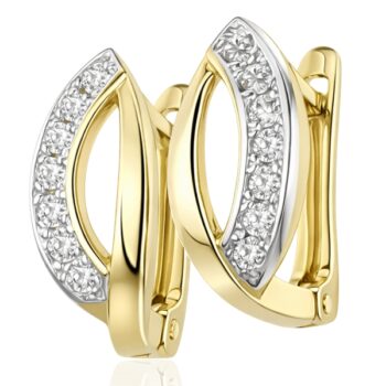 arany-baba-es-gyerek-fulbevalo-9 Arany gyerek fülbevaló fehér kővel