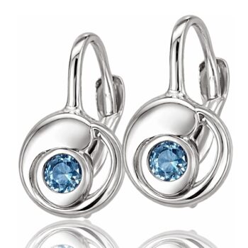 arany-baba-es-gyerek-fulbevalo-93 Fehér arany kék köves baba fülbevaló