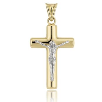 arany-feszulet-medal Sárga arany feszület medál