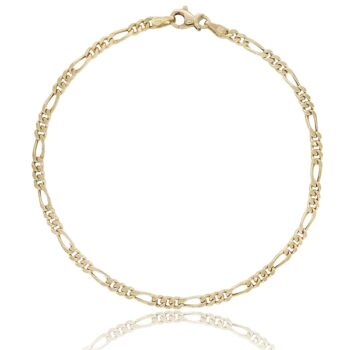 arany-karkoto-arany-karlanc-13 Sárga arany figaro karkötő