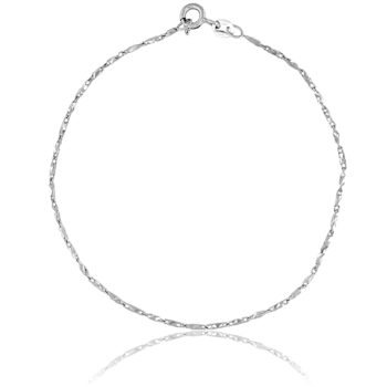 arany-karlanc-3 Fehér arany gyémántvésett fantázia karkötő