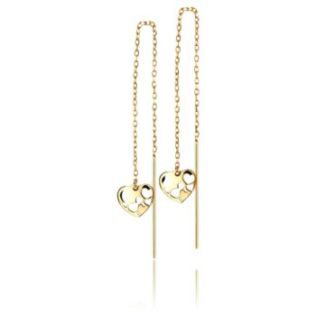 arany-logos-fulbevalo-1 Sárga arany átfűzős szív lógós fülbevaló