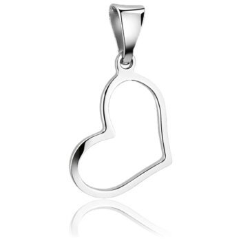 arany-medal-12 Fehér arany áttört szív medál