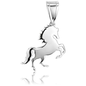 arany-medal-13 Fehér arany ló medál