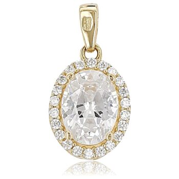 arany-medal-2 Sárga arany ovális köves medál