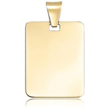 Férfi sárga arany lap medál