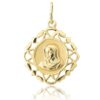 arany-medal-3-3 Sárga arany Szűz Mária medál