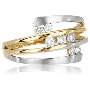 arany-noi-gyuru-25 Arany női gyűrű cirkónia kövekkel