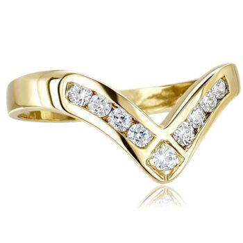 arany-noi-gyuru-26 Victoria arany női gyűrű cirkónia kövekkel