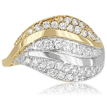 arany-noi-gyuru-41 Arany női gyűrű cirkónia kövekkel elegáns megjelenéssel