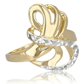 arany-noi-gyuru-42 Arany női gyűrű különleges csavart formával