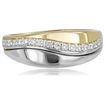 arany-noi-gyuru-43 Arany női gyűrű cirkónia kövekkel elegáns kialakítással