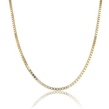 arany-nyaklanc-1 Sárga arany velencei kocka nyaklánc