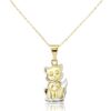 arany-nyaklanc-medallal-6 Sárga arany nyaklánc cica medállal