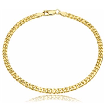 arany-pancer-karkoto Sárga arany férfi pancer karkötő