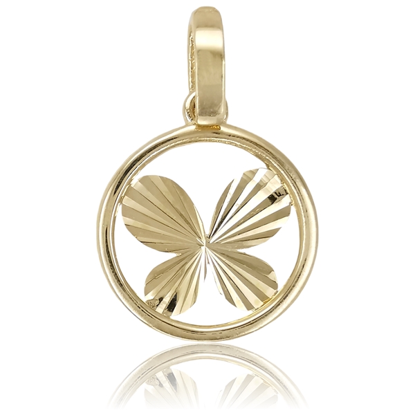 arany_madal_1 Sárga arany pillangó medál