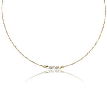 arany_nyaklanc_6 Sárga arany nyaklánc gyémántvésett elemekkel