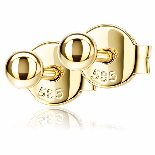 bedugos-arany-potty-fulbevalo Sárga arany bedugós pötty fülbevaló