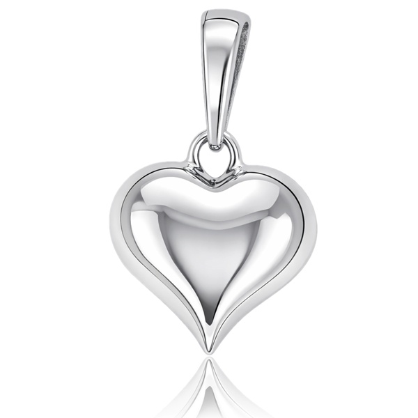 feher-arany-egyszeru-sziv-medal Fehér arany szív medál