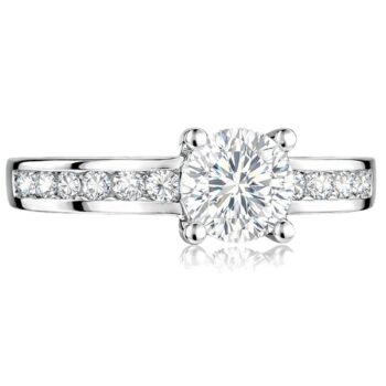 feher-arany-eljegyzesi-gyuru-109 Fehér arany oldalköves eljegyzési gyűrű