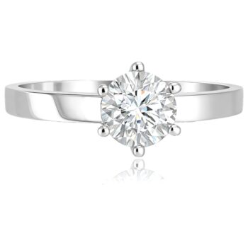 feher-arany-eljegyzesi-gyuru-16 Fehér arany hatkarmos szoliter eljegyzési gyűrű