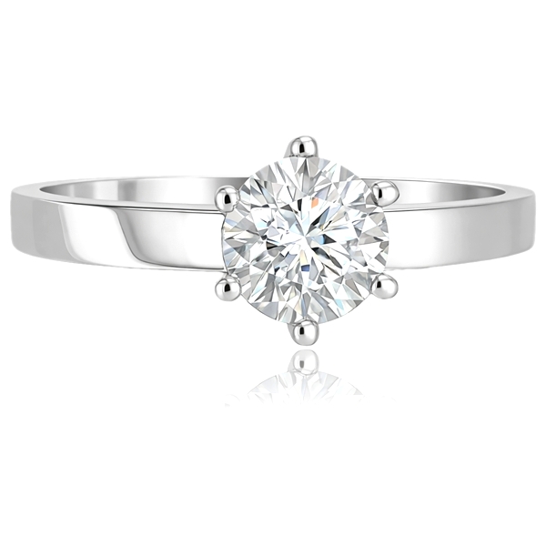 feher-arany-eljegyzesi-gyuru-16 Fehér arany hatkarmos szoliter eljegyzési gyűrű